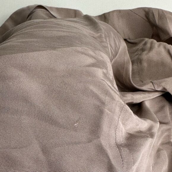 lanvin paris raw hem light pink 100% silk blazer coat size 36 - Picture 10 of 16